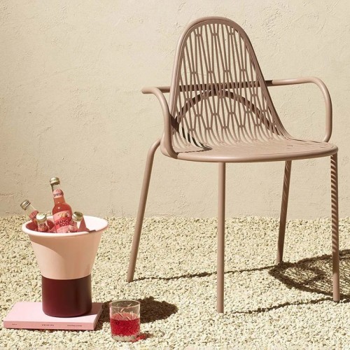 Silla Malvasia Scab con reposabrazos