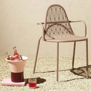 Silla Malvasia Scab con reposabrazos