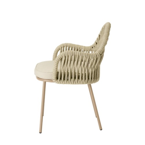 Silla Malvasia Riviera Scab con reposabrazos