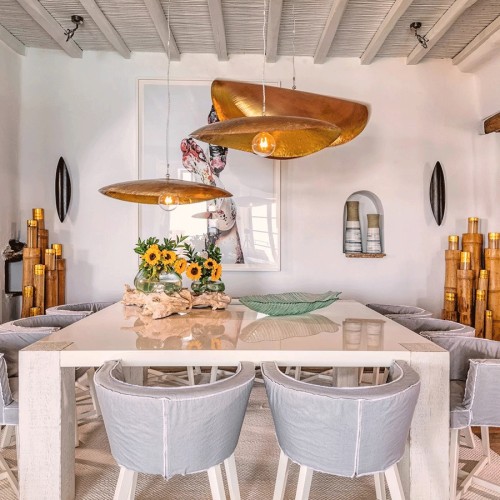 Lámpara Brass Gervasoni colgante