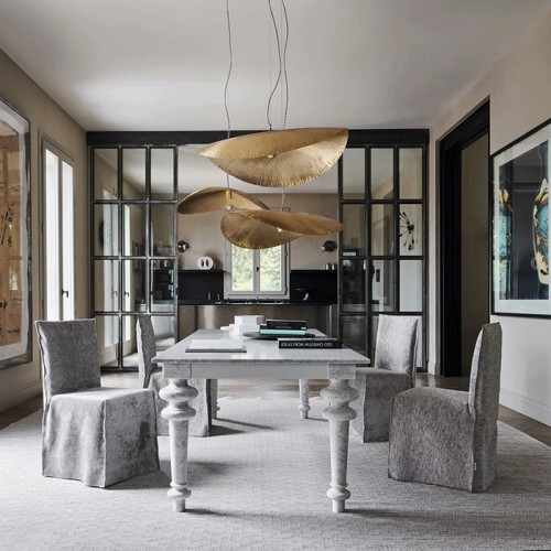 Lámpara Brass Gervasoni colgante