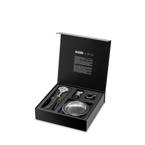 Wine Gift set 4 piezas Alessi & Wine Alessi