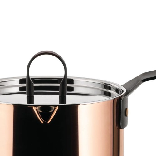 Cacerola con mango largo y tapa La Cintura di Orione