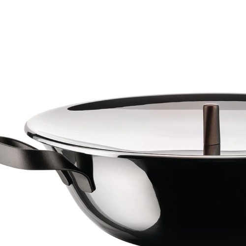 Wok con tapa Edo Alessi