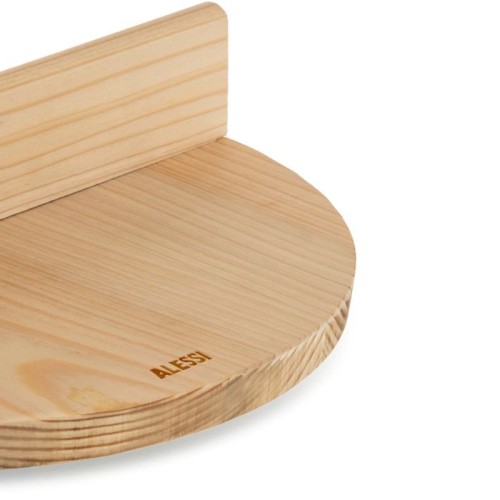 Otoshibuta Convivio Alessi tapa de madera