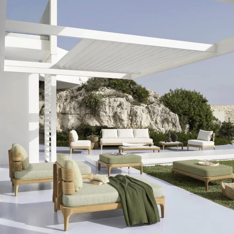 Chaise longue Mediterraneo Gervasoni