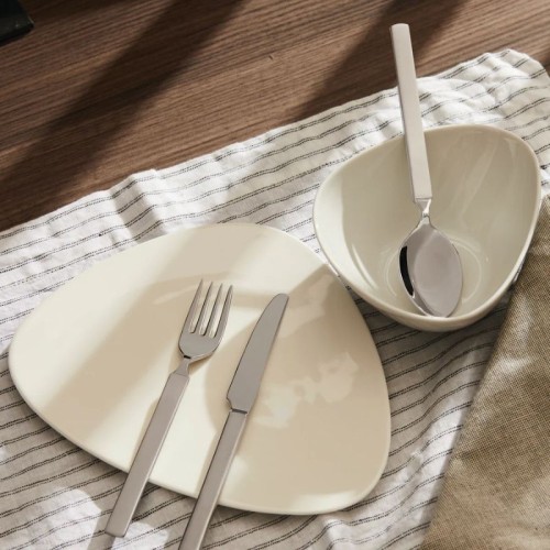 Juego de 6 platos de postre Colombina collection Alessi