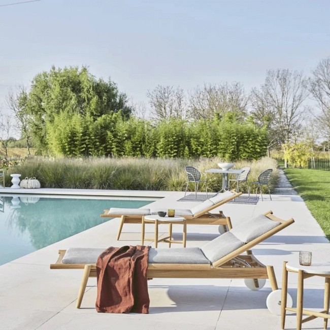 Tumbona de jardín Eidos Gervasoni