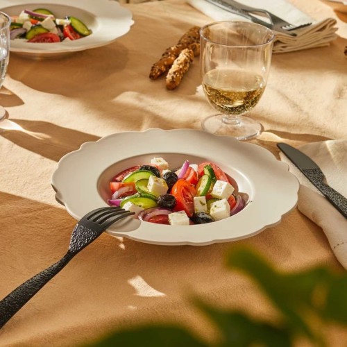 Juego de 4 platos hondos Dressed en plein air Alessi