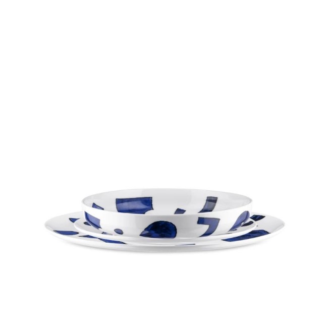 Juego de platos Itsumo-Yunoki ware Alessi 12 piezas