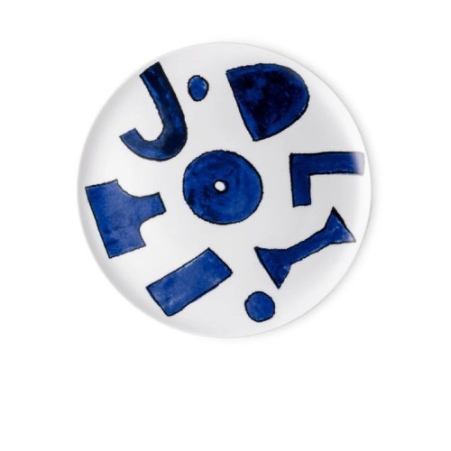 Juego de 4 platos llanos Itsumo-Yunoki ware Alessi