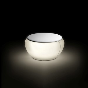 Mesa de centro Vela Plust iluminado
