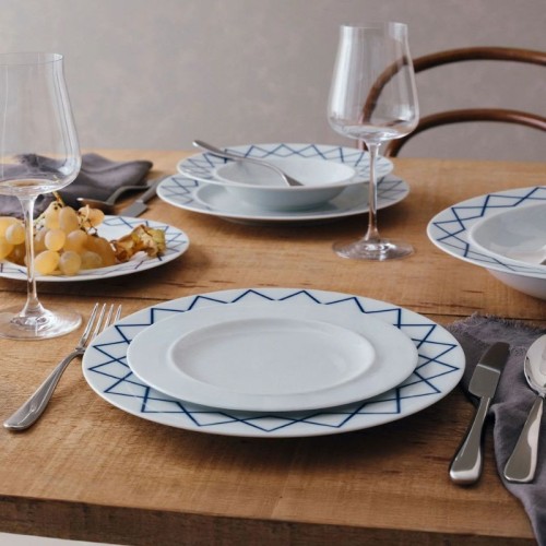 Plato de postre 4 piezas La Bella Tavola Alessi