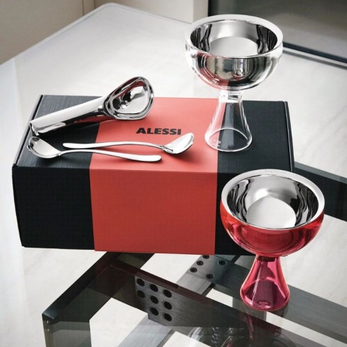 Gift Set Alessi & Ice Cream Alessi con accesorios para helado
