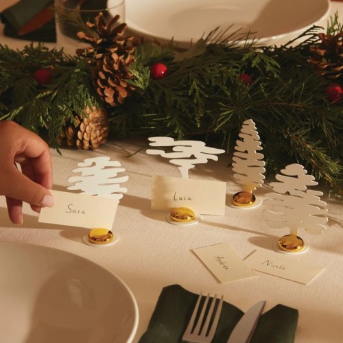 Juego de 4 marcasitios Barkplace Tree Alessi