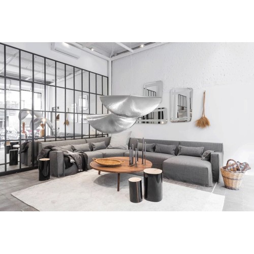 Lámpara Silver Gervasoni colgante