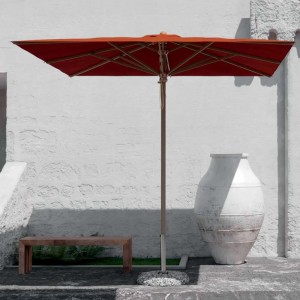 Sombrilla de jardin Petrarca Ombrellificio Veneto madera