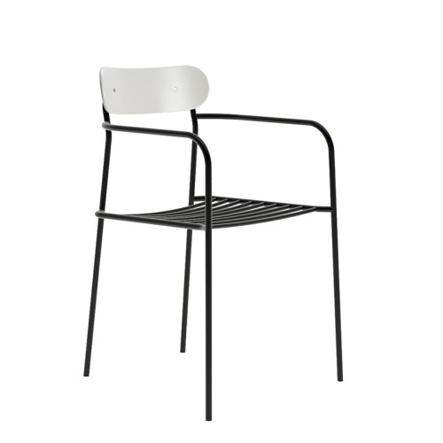 Ùti plastic back with arms Infiniti Design Silla