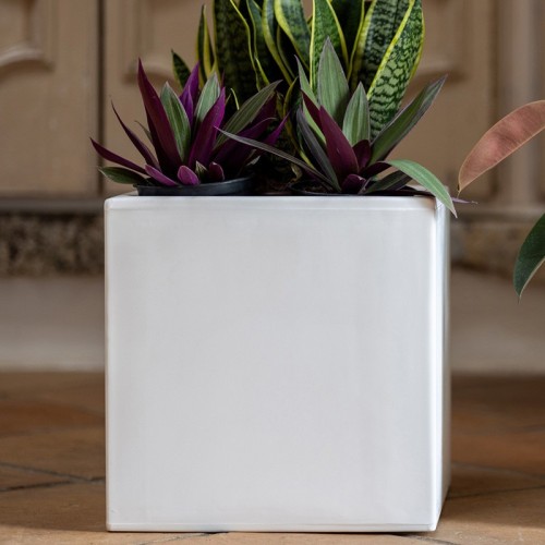 Ellenico Kloris Jarrón rectangular