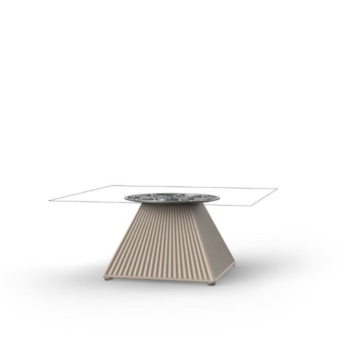 Mesa cuadrada Gatsby Vondom 35x35x25 cm