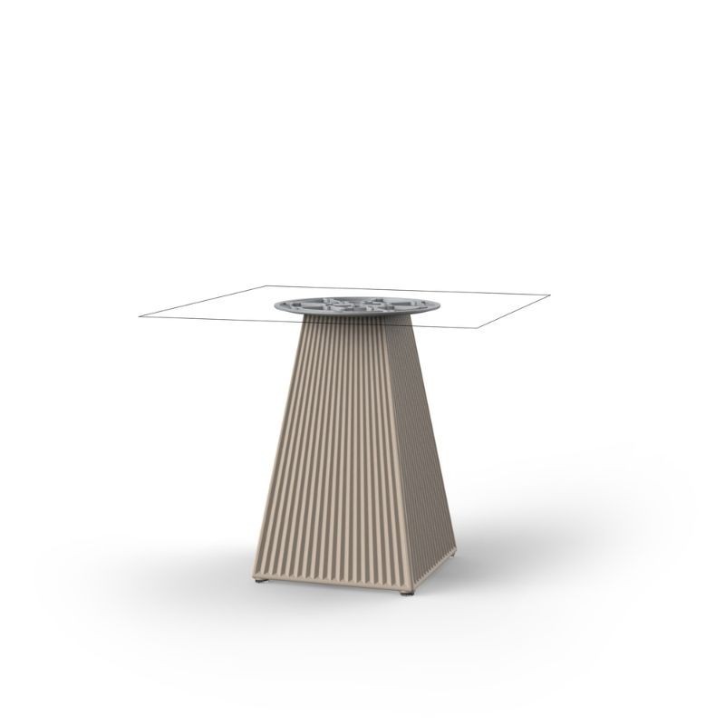 Mesa cuadrada Gatsby Vondom 30x30x50cm