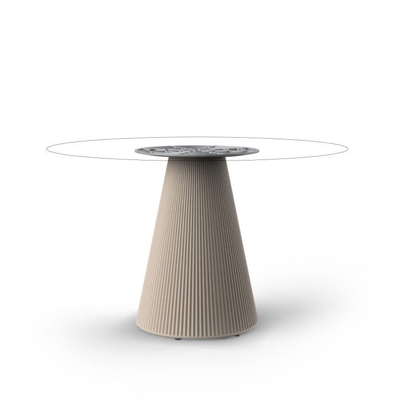 Mesa redonda Gatsby Vondom Ø50xH73 cm