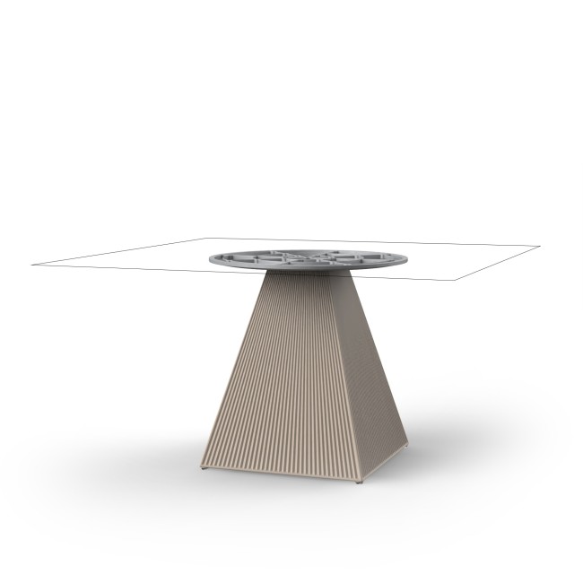 Mesa cuadrada Gatsby Vondom 60x60x73cm
