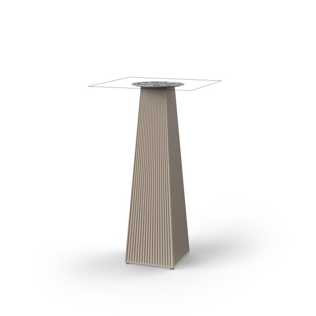 Mesa cuadrada Gatsby Vondom 30x30x105cm