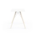 Mesa cuadrada Faz Wood Vondom