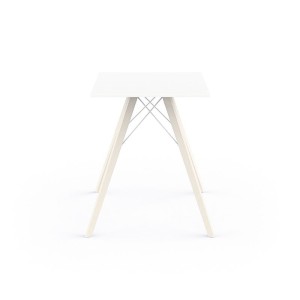 Mesa cuadrada Faz Wood Vondom