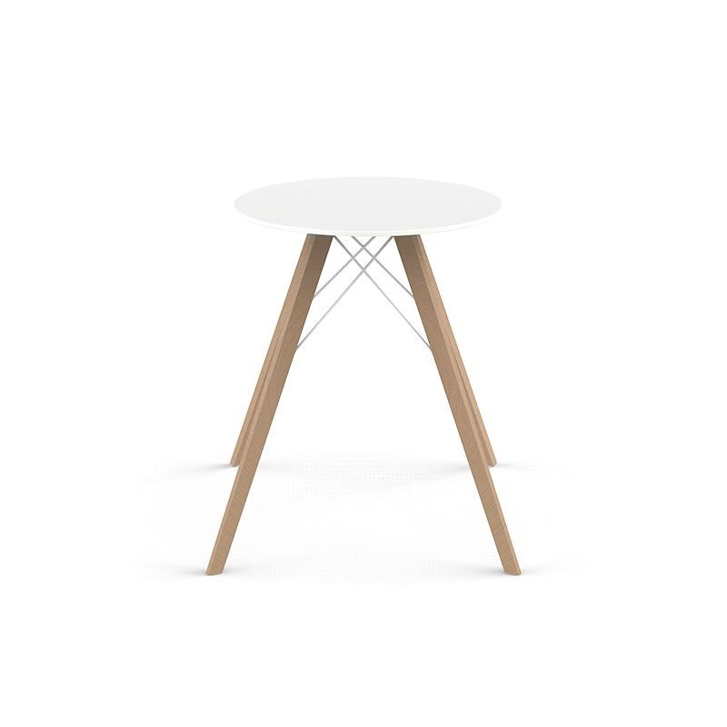 Mesa redonda Faz Wood Vondom