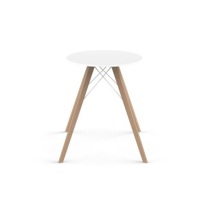 Mesa redonda Faz Wood Vondom