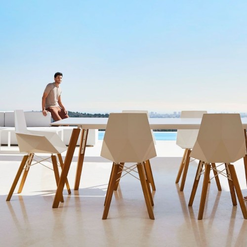 Mesa Faz Wood High Vondom