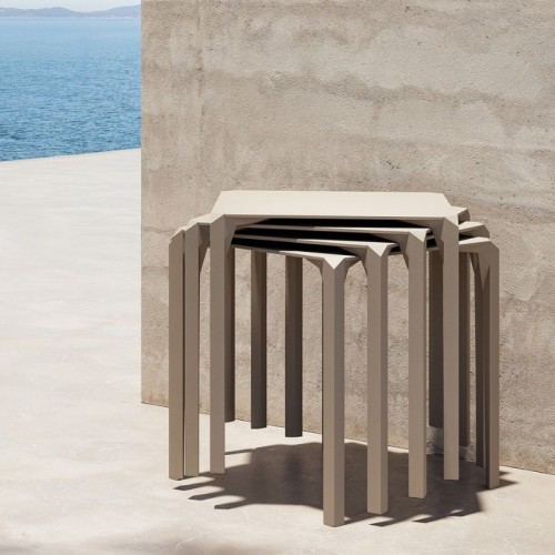 Mesa cuadrada Quartz Vondom