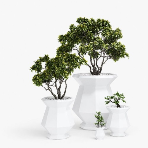 Macetero iluminable Origami Kashi Vondom