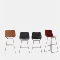 Neil Leather MDF Italia Taburete