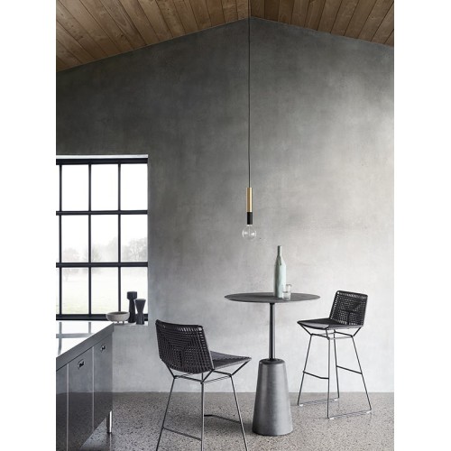 Neil Leather MDF Italia Taburete