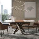 Style Round Ext Tonin Casa Mesa extensible