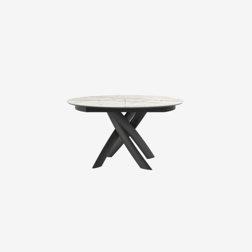 Style Round Ext Tonin Casa Mesa extensible