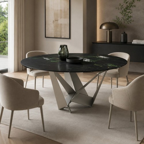Skorpio Marble Round Cattelan Italia Mesa moderna