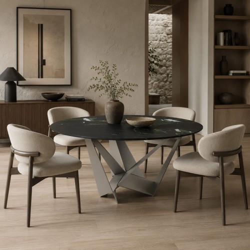 Skorpio Marble Round Cattelan Italia Mesa moderna