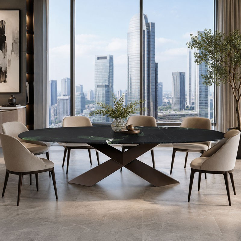 Tyron Marble Cattelan Italia Mesa moderna