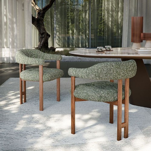 Greta Wood Cattelan Italia Silla con reposabrazos