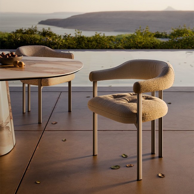 Greta Outdoor Cattelan Italia Silla con reposabrazos