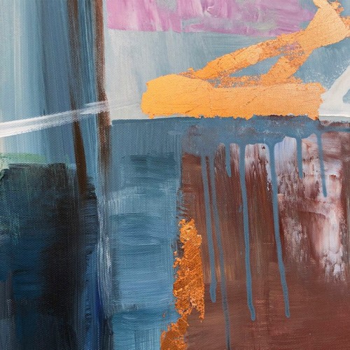 Cuadro Pittura Astratta Agave Quadri