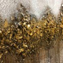 Cuadro abstracto Bosco Dorato Agave Quadri