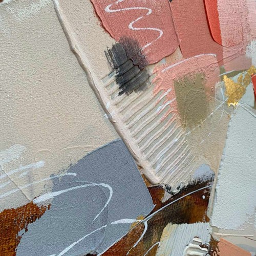 Cuadro abstracto Pensieri e Colori Agave Quadri