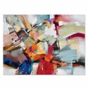 Cuadro abstracto Esplosione di Colore Agave Quadri