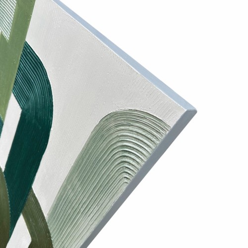 Cuadro abstracto Green Lines Agave Quadri