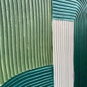 Cuadro abstracto Green Lines Agave Quadri